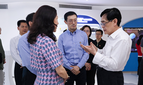 全国人大常委会副委员长，农工党中央主席何维一行调研奥林匹斯之门 pp电子奥林匹斯之门生物